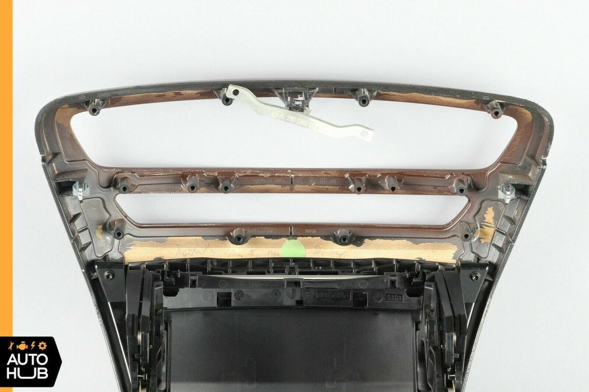 07-14 Mercedes W216 CL550 CL63 Center Console Command Unit Radio Bezel Trim OEM - photo 6