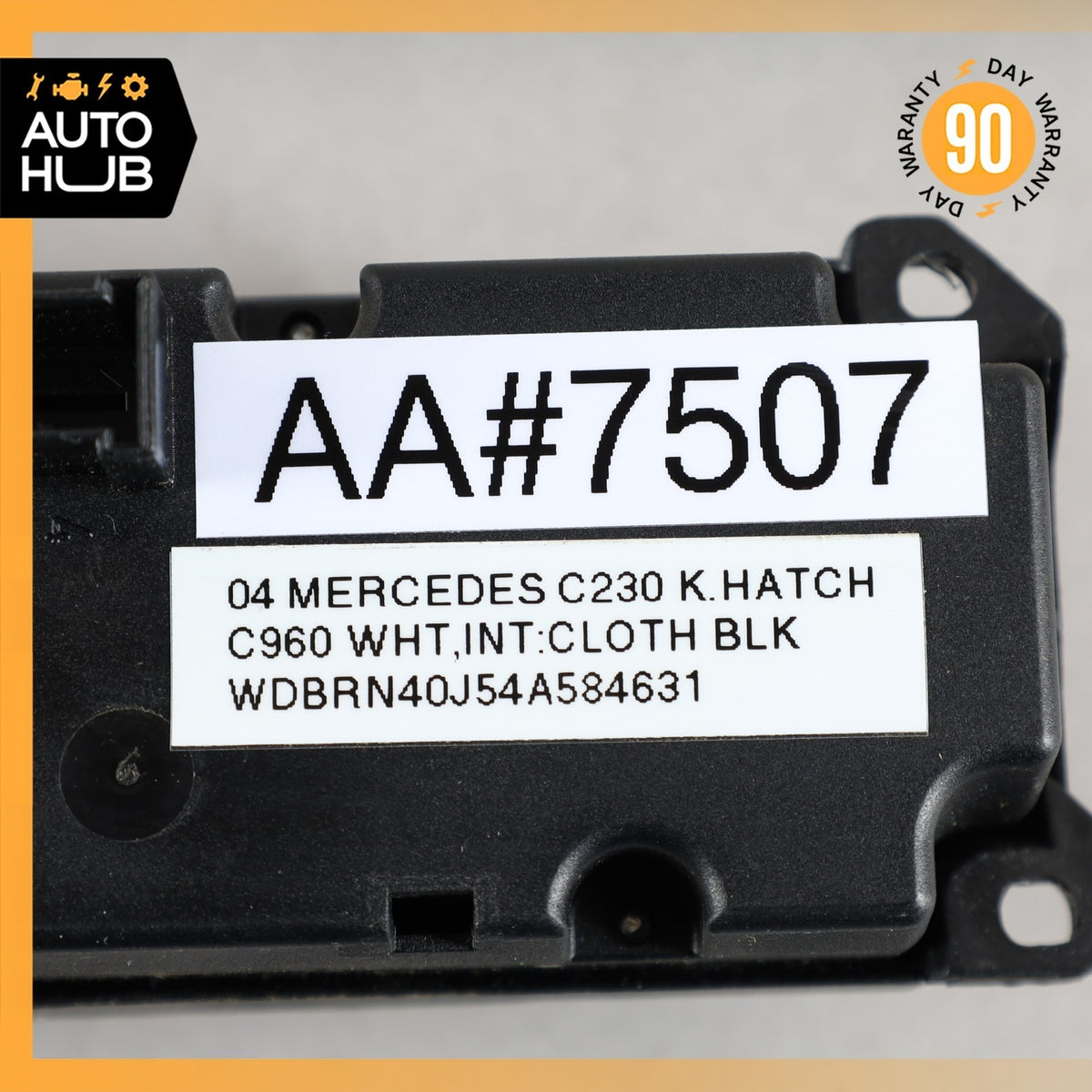 01-04 Mercedes W203 C230 CLK320 Dash Hazard Door Lock ESP Control Switch OEM - photo 12