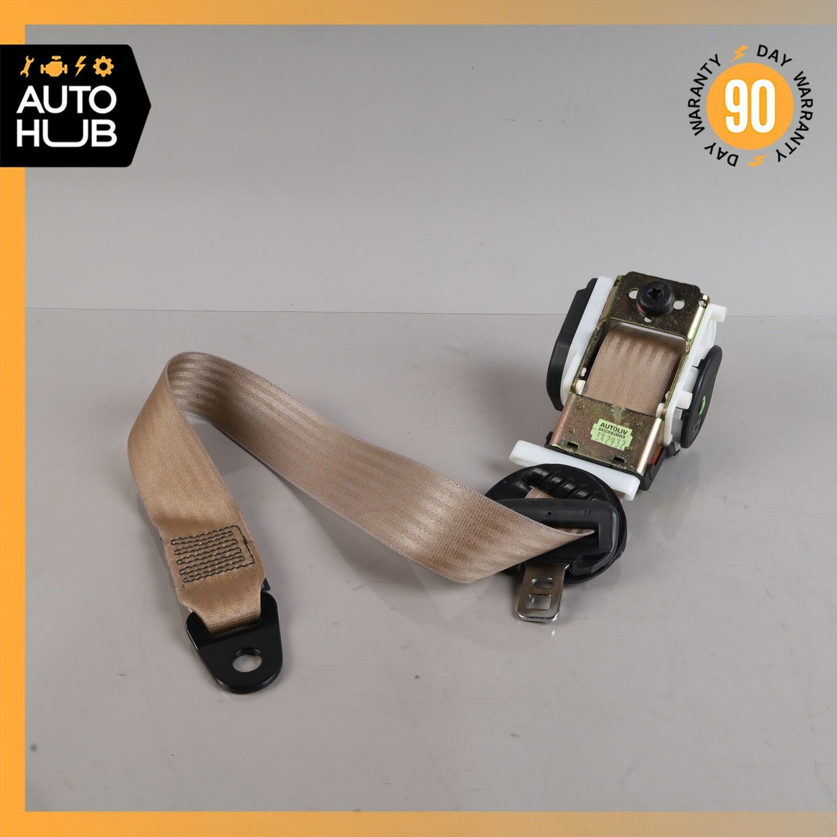 99-04 Bentley Arnage / RR Seraph Front Right Side Seat Belt Retractor Bronze OEM - photo 2