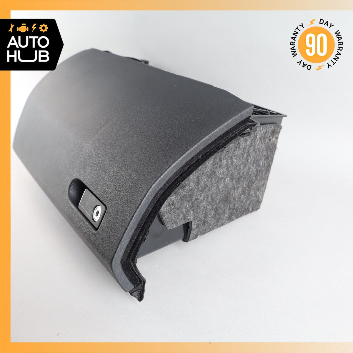 10-16 Mercedes W212 E350 E550 Right Dashboard Glovebox Storage Trim Black OEM - photo 8