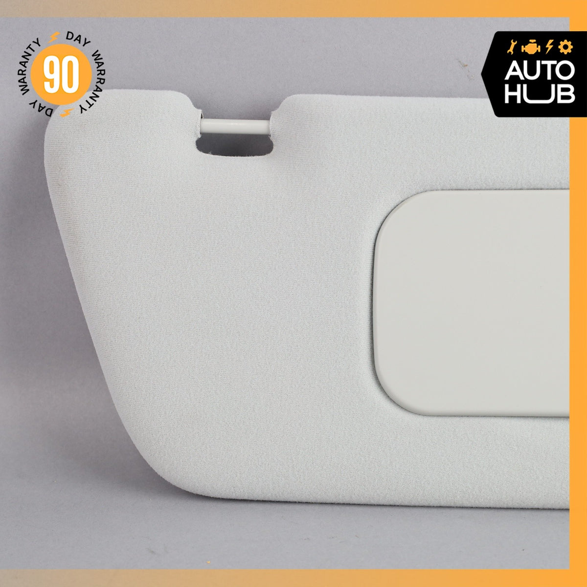 02-05 Mercedes W163 ML350 ML500 ML320 Right Side Sunvisor Shade Cover Gray OEM - photo 8