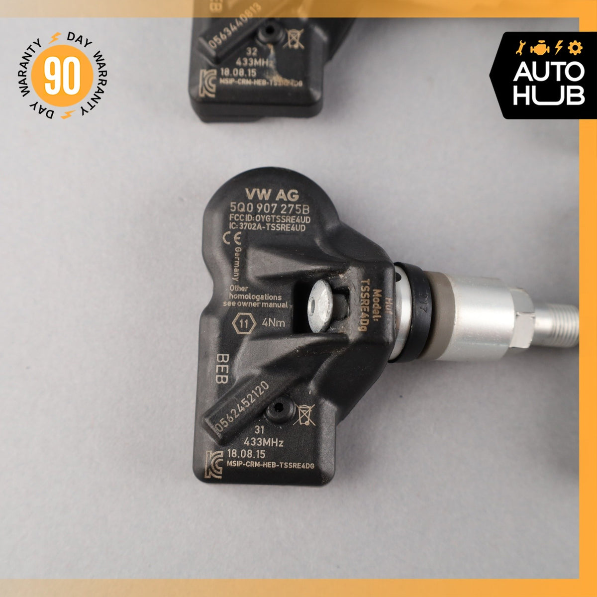 Porsche Macan 95B Cayenne 958 TPMS Tire Pressure Sensor Set of 4 OEM - photo 11