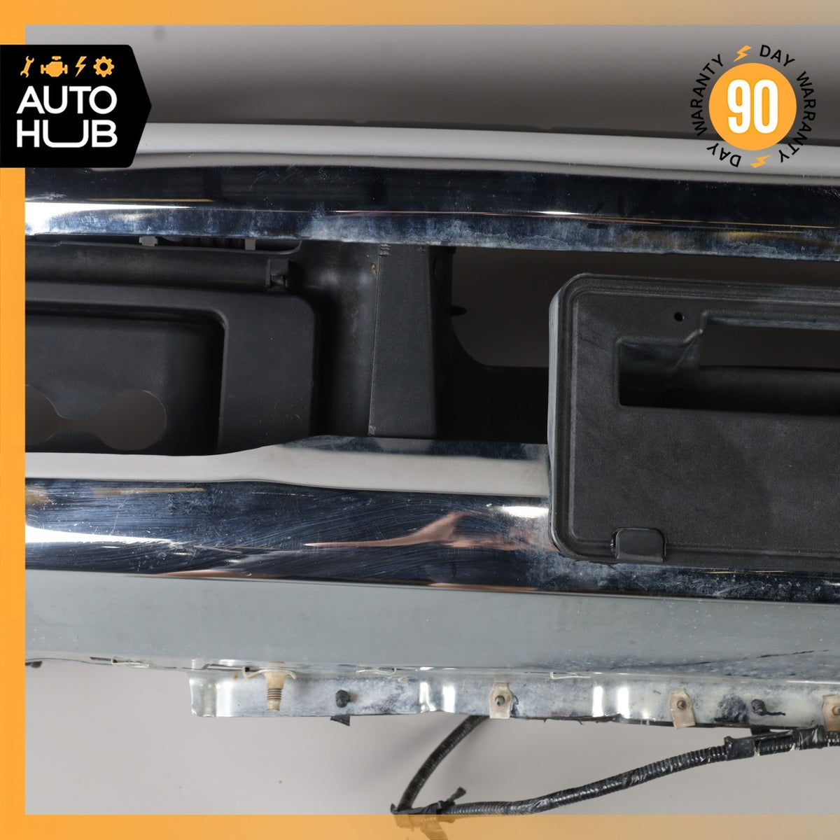 17-19 Ford F250 F350 F550 Front Bumper Cover Assembly Chrome OEM - photo 6