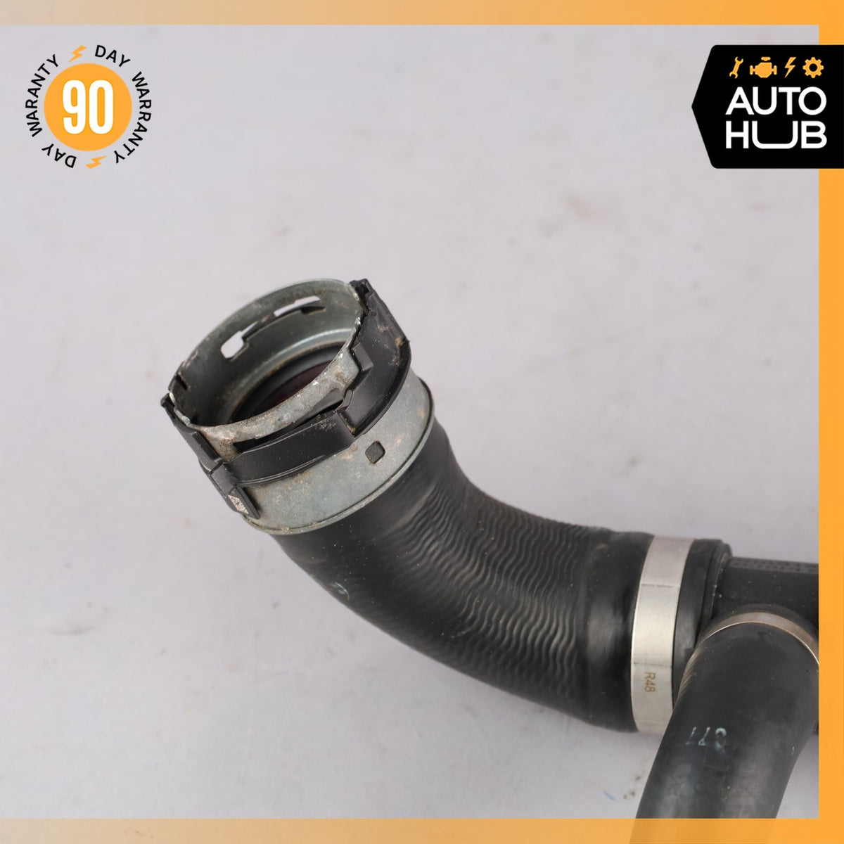 Mercedes W213 E350 Radiator Coolant Hose Pipe Line OEM 58k - photo 3