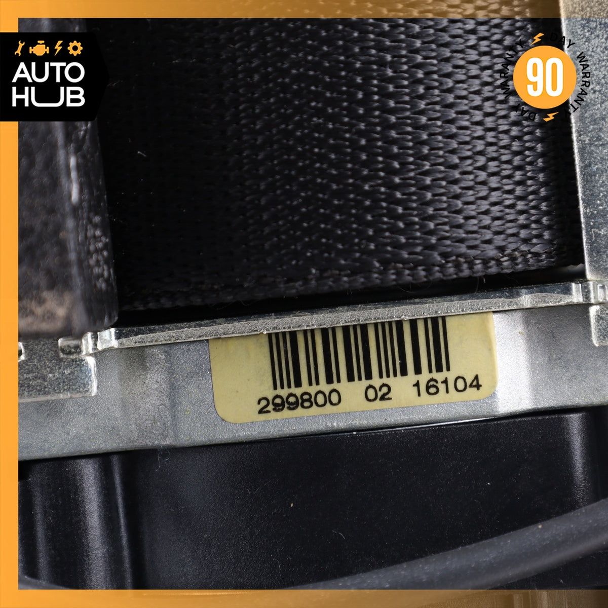 15-18 Mercedes W205 C300 C43 AMG GLC300 Front Right Side Seat Belt OEM - photo 16