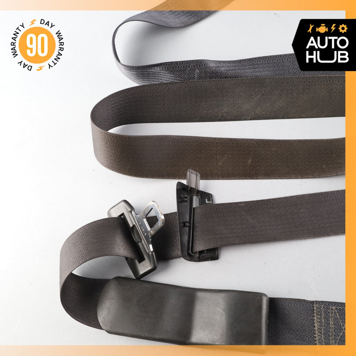 04-08 Cadillac XLR Left Driver Seatbelt Seat Belt Retractor Black 10354115 OEM - photo 10