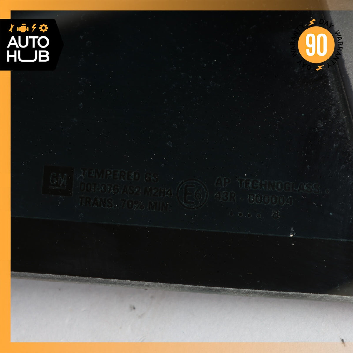 04-09 Cadillac XLR Rear Right Passenger Side Quarter Window Glass w/Trim OEM - photo 11