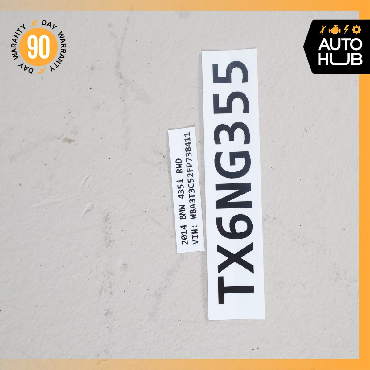 14-17 BMW F33 435i 428i Fender Front Left Driver Side Black OEM 82k - photo 13