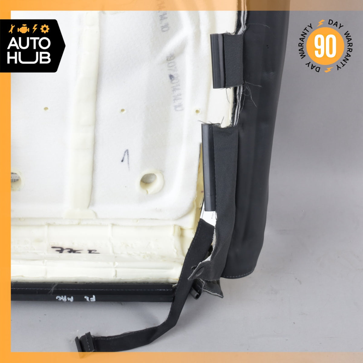 15-18 Porsche Macan S 95B Front Left Side Seat Upper Cushion Leather Black OEM - photo 17