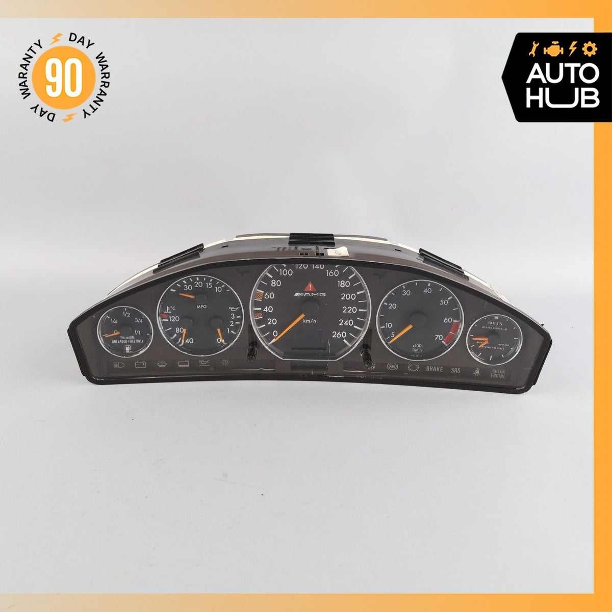 97-99 Mercedes W140 CL600 S500 Instrument Cluster Speedometer 1404407711 OEM - photo 1