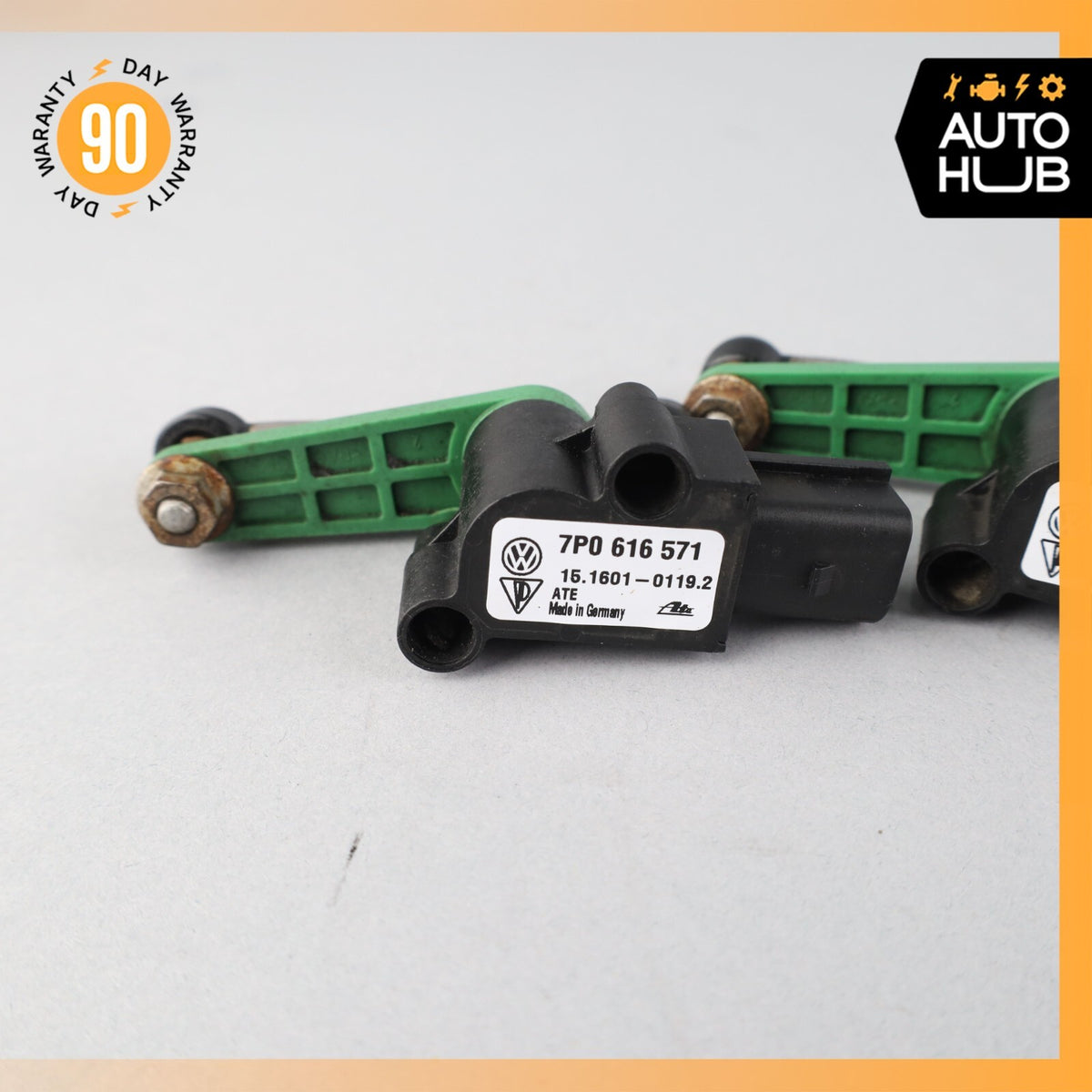 Porsche Cayenne Hybrid S Rear Left & Right Height Level Sensor Set OEM - photo 7