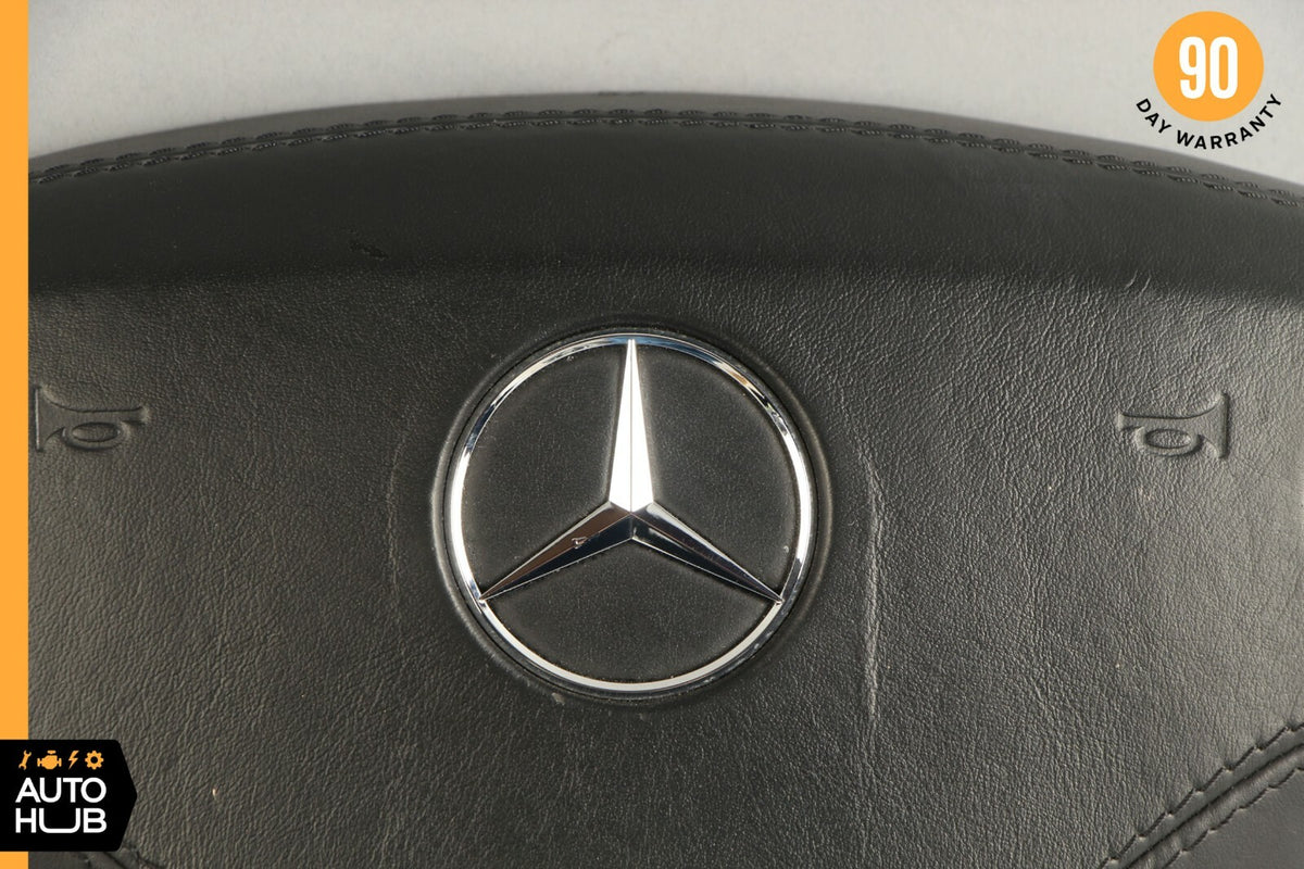 07-10 Mercedes W216 CL63 AMG S550 S600 Steering Wheel Airbag Air Bag Black OEM - photo 3
