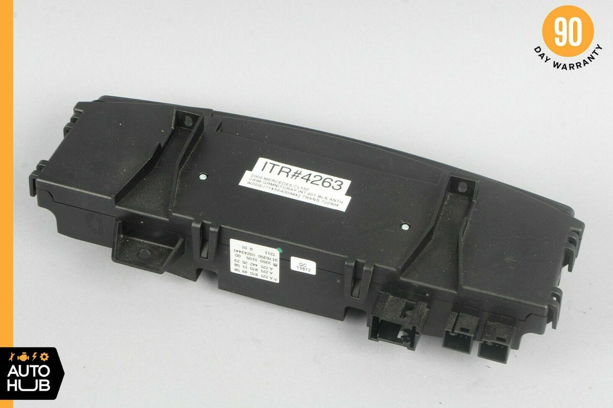 07-14 Mercedes W216 CL550 S550 S63 A/C AC Heater Climate Control Switch OEM - photo 4