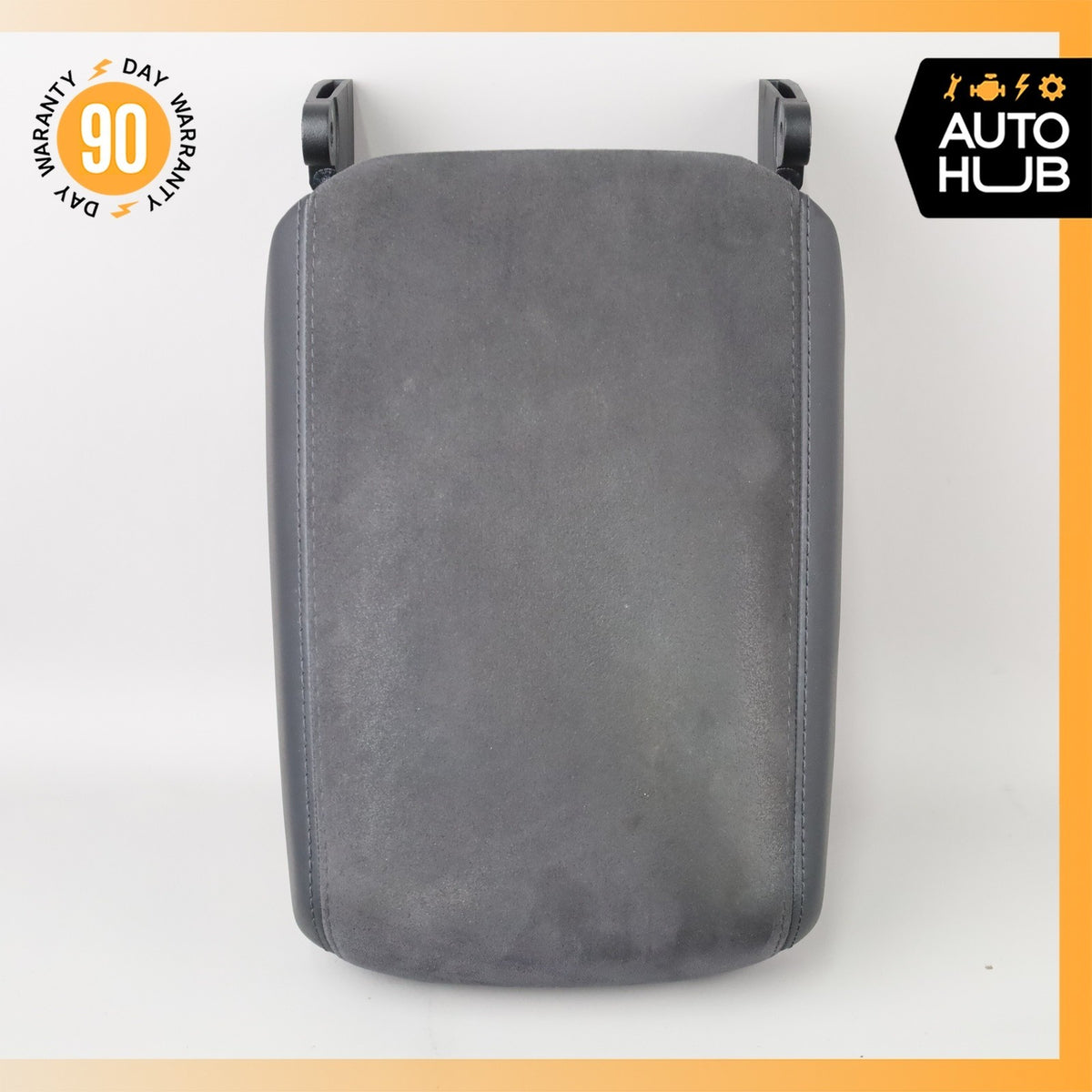 15-18 Porsche Macan 95B Front Center Console Armrest Arm Rest Suede Black OEM - photo 3