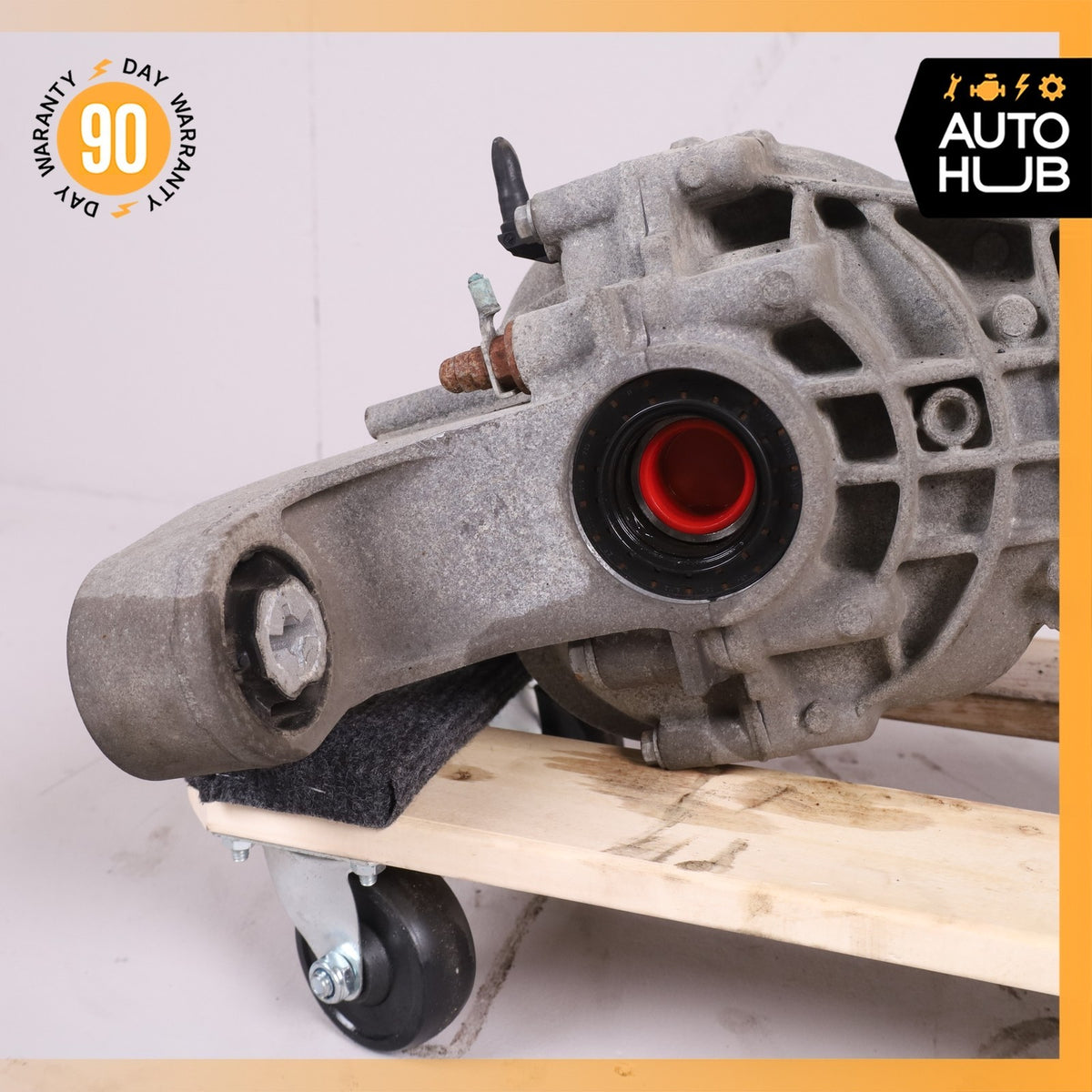 11-18 Porsche Cayenne 958 E-Hybrid Rear Differential Diff Axle Carrier OEM - photo 5