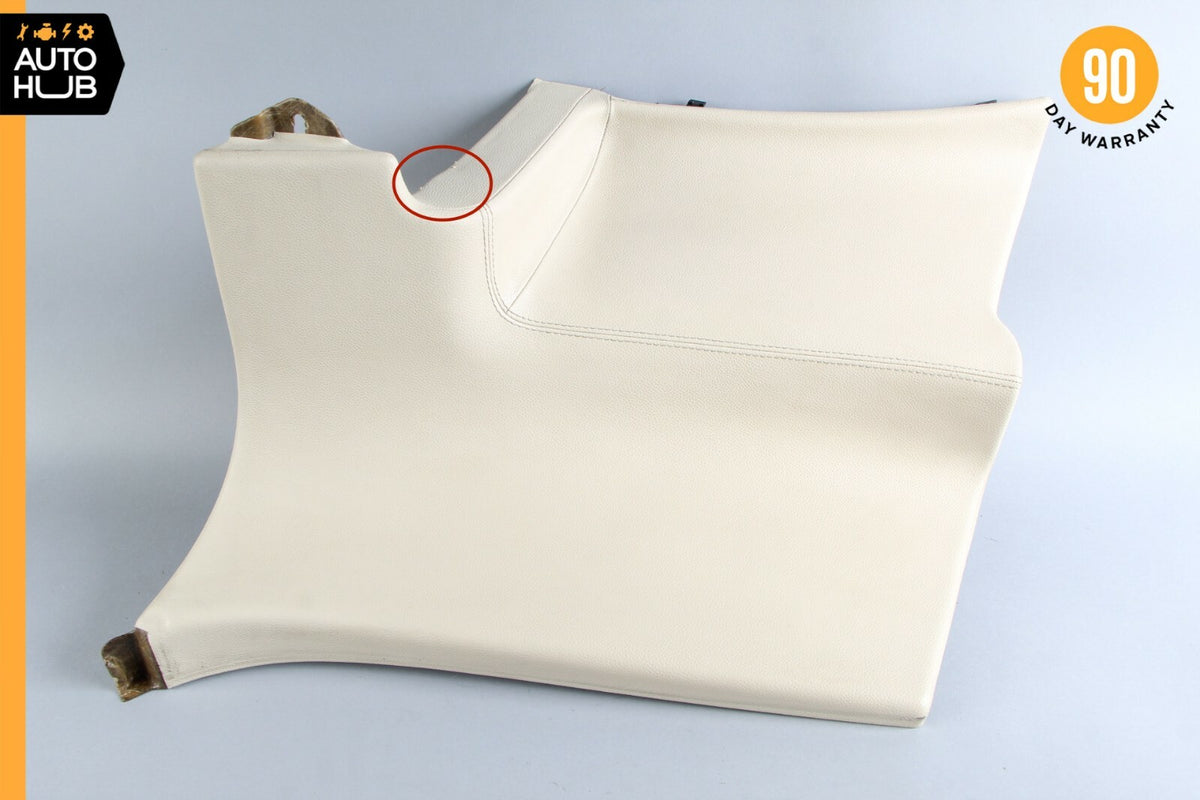 03-06 Mercedes R230 SL500 SL55 AMG Rear Left Side Interior Trim Panel Beige OEM - photo 1