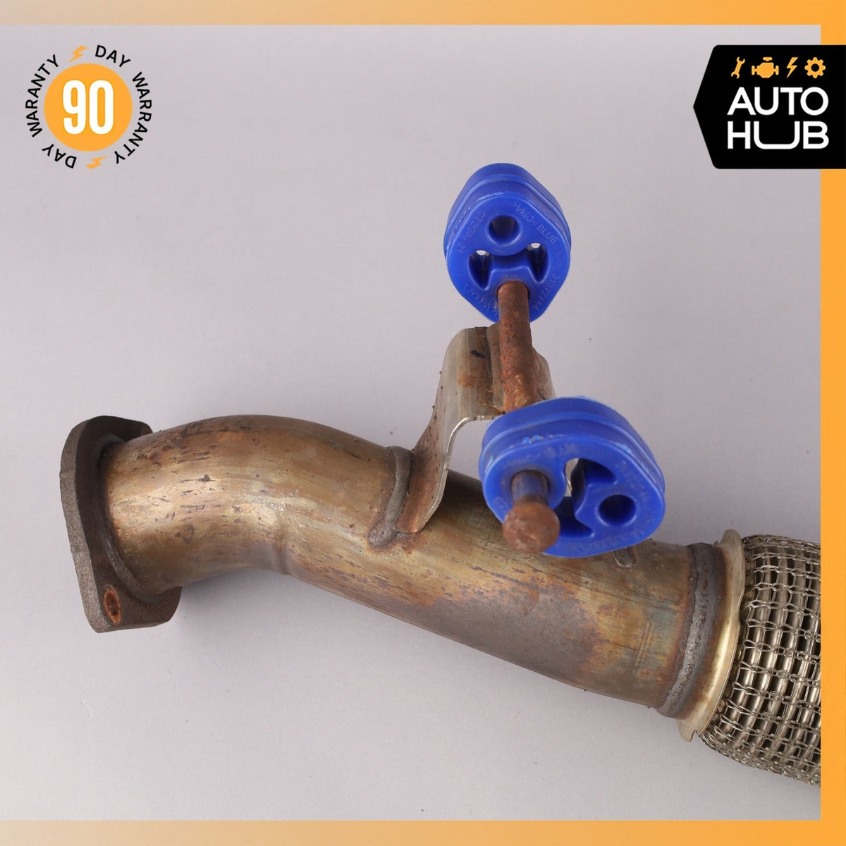 22-24 Volvo S60 2.0L L4 Front Engine Exhaust Downpipe 31493354 OEM - photo 8