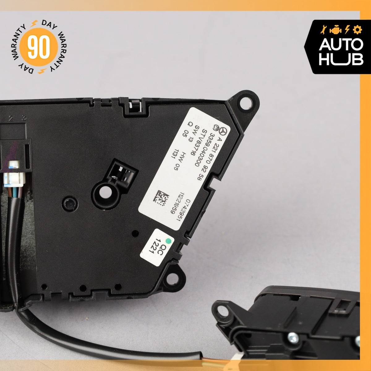 07-14 Mercedes W221 S550 CL550 Front Left Driver Seat Control Memory Switch OEM - photo 7