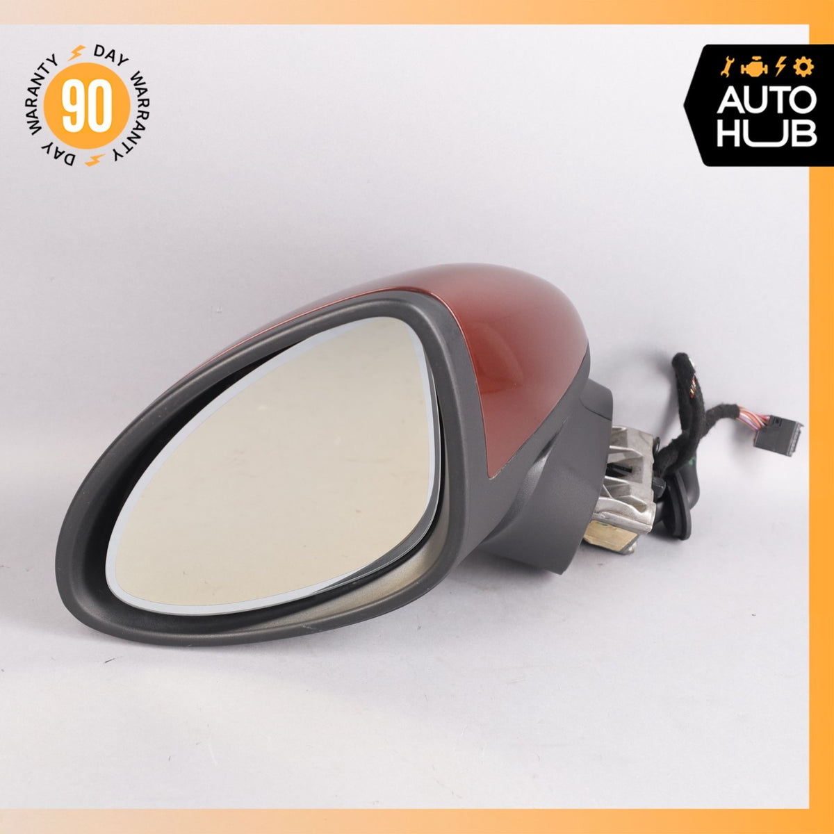 11-14 Porsche Cayenne 958 Left Driver Side Rear View Door Mirror Brown OEM - photo 3