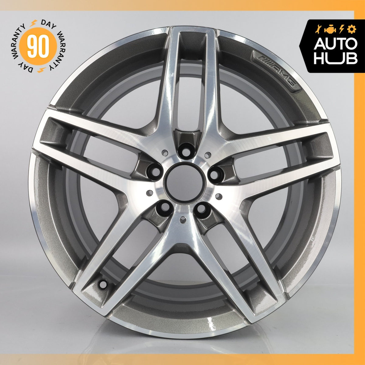 Mercedes W222 S550 S63 AMG 8.5 x 19 19" Wheel Rim 2224010000 OEM - photo 2