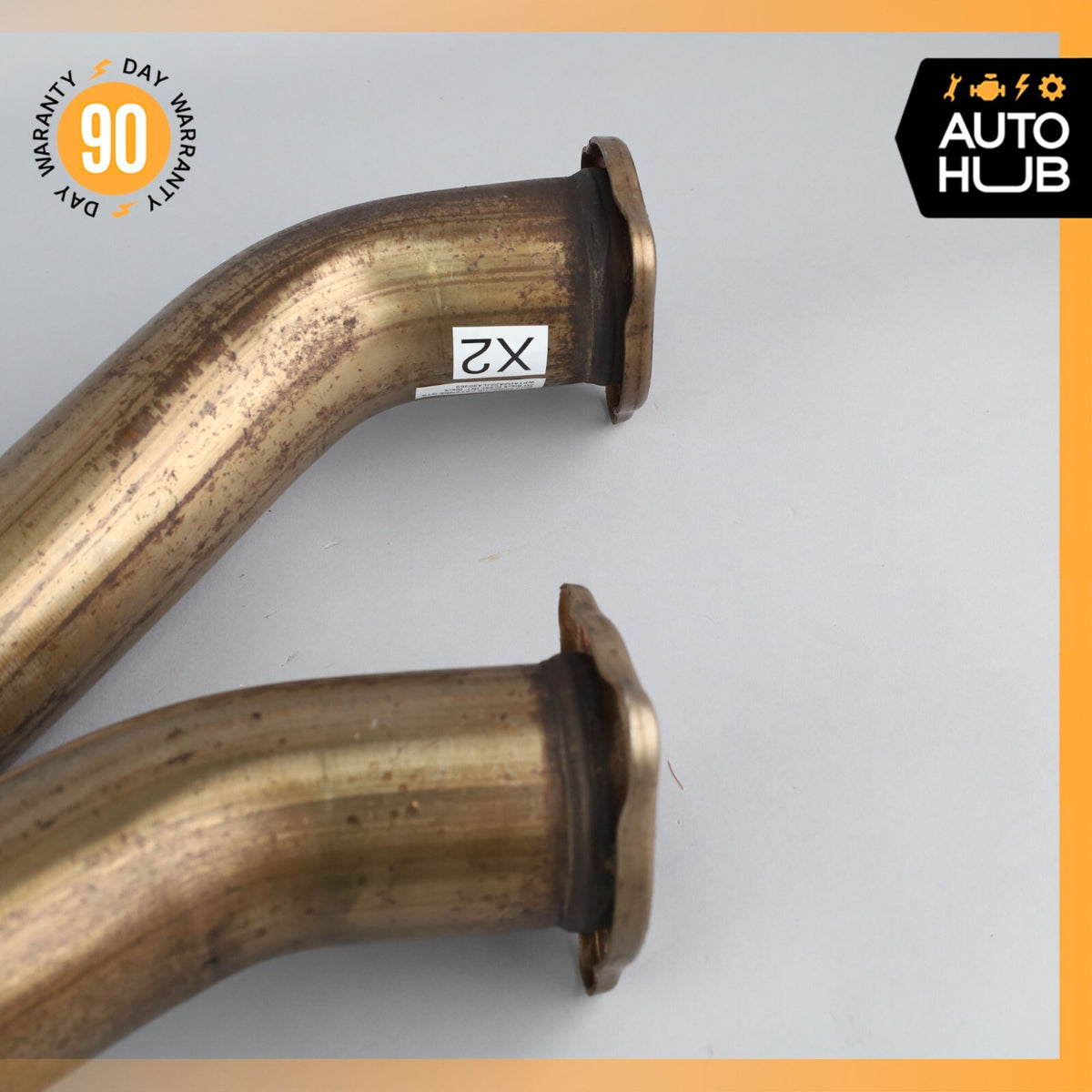 Porsche Cayenne 958 GTS S Front Engine Exhaust Downpipe Left & Right Set OEM 39k - photo 10
