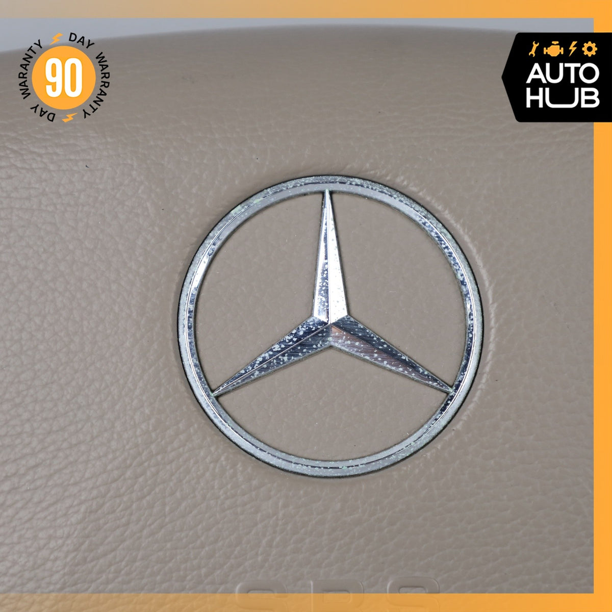 Mercedes R230 SL550 SL55 AMG CLK550 Steering Wheel Airbag Air Bag Beige OEM - photo 4