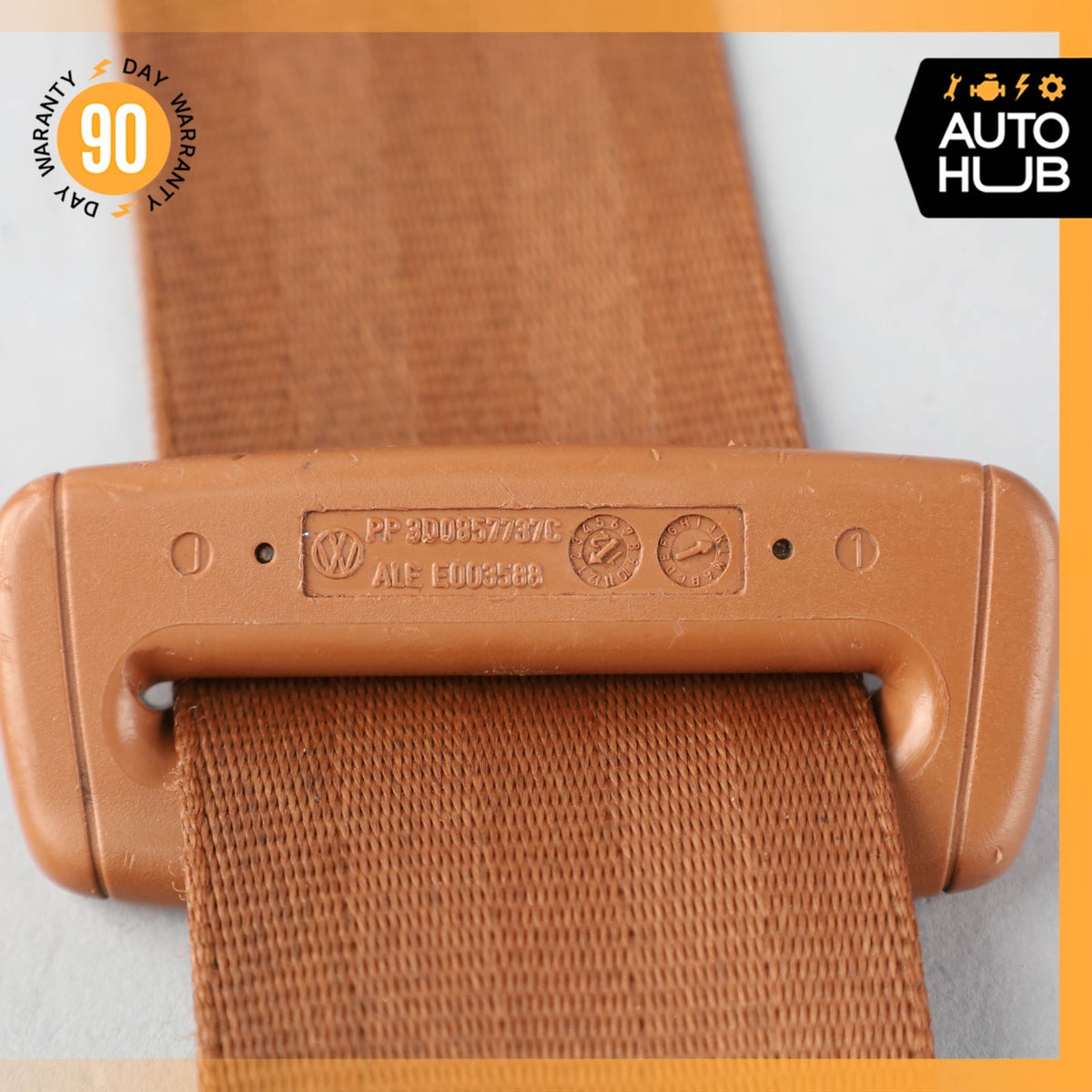 12-15 Bentley Continental GT GTC Front Left Side Seat Belt 3W1857705F OEM - photo 12