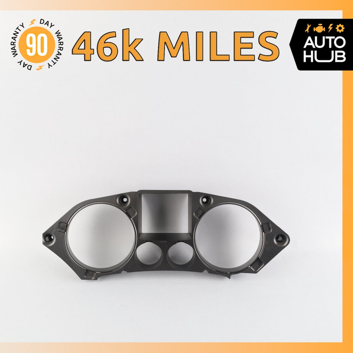 03-13 Bentley Continental GTC Instrument Cluster Speedometer Bezel Trim OEM 46k - photo 1