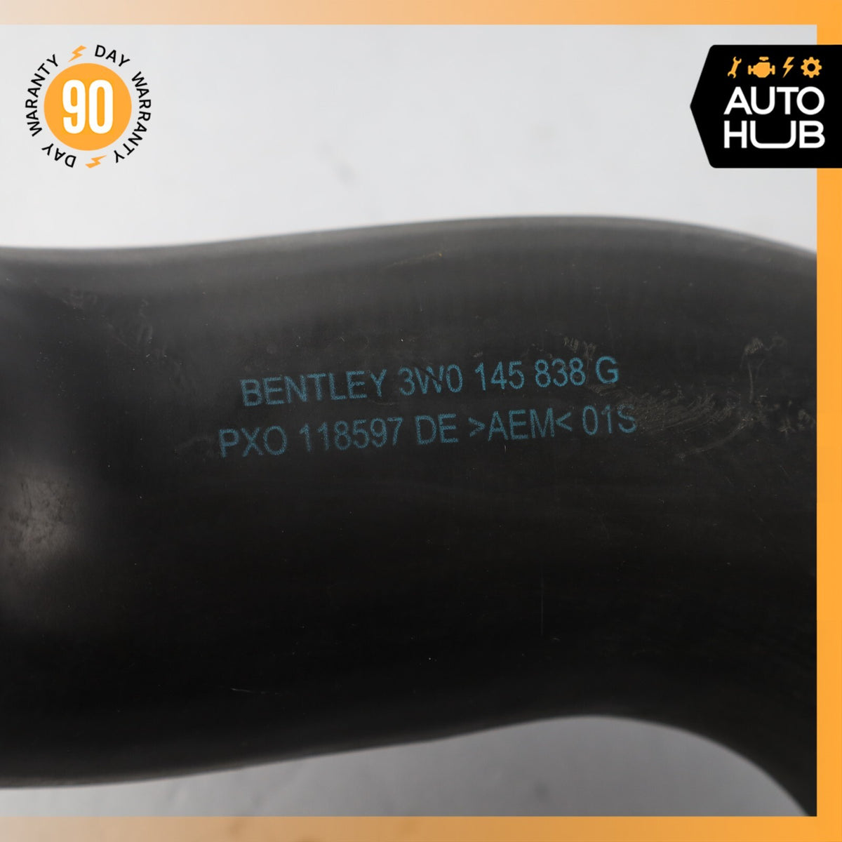 Bentley Continental GTC Speed GT 6.0L Right Side Intercooler Hose Pipe OEM - photo 15