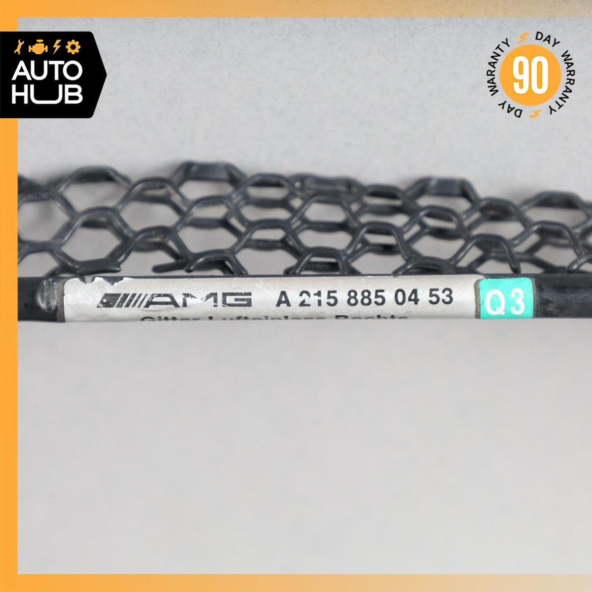 03-06 Mercedes W215 CL500 CL55 AMG Sport Front Right Side Bumper Mesh Grille OEM - photo 11