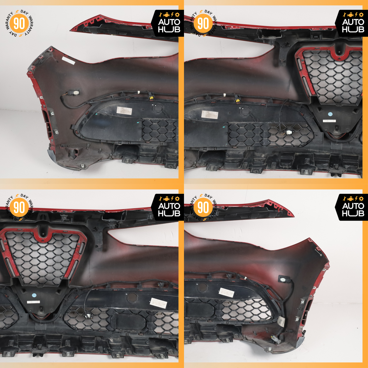 17-26 Alfa Romeo 949 Stelvio Front Bumper Cover Assembly Red OEM 72k - photo 22