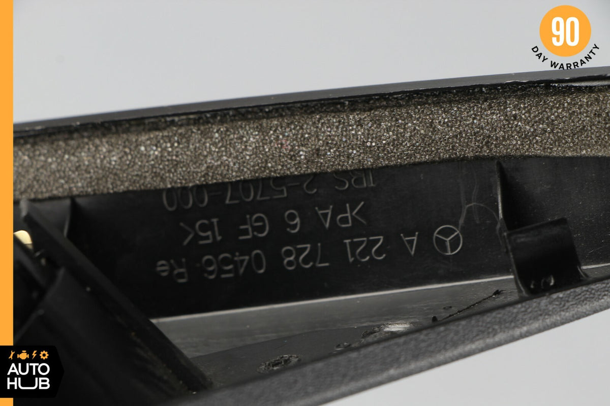 07-13 Mercedes W221 S450 S550 S63 Door Corner Speaker Right Passenger Black OEM - photo 11