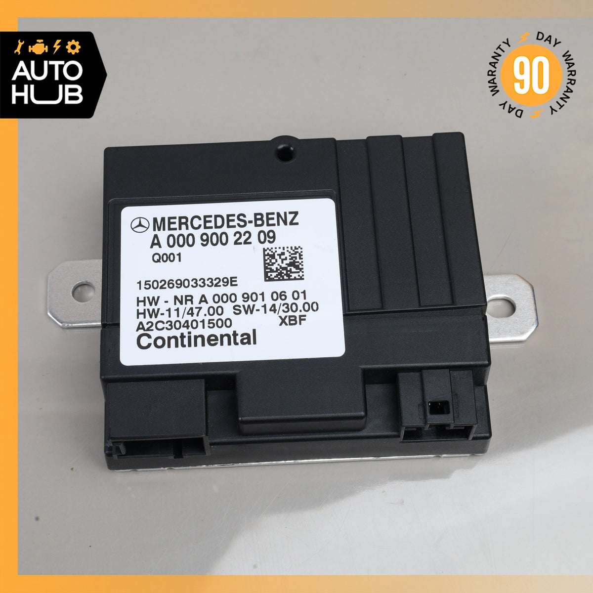 Mercedes W222 S550 Fuel Pump Motor Control Module 0009001505 OEM - photo 2