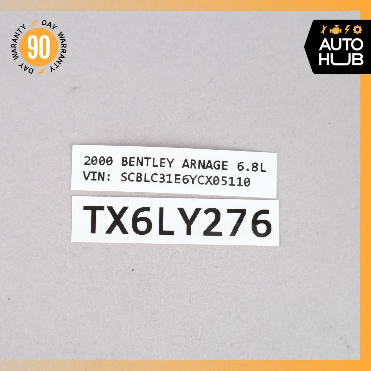 99-02 Bentley Arnage RR Silver Seraph Front Right Door Sound Speaker OEM - photo 10