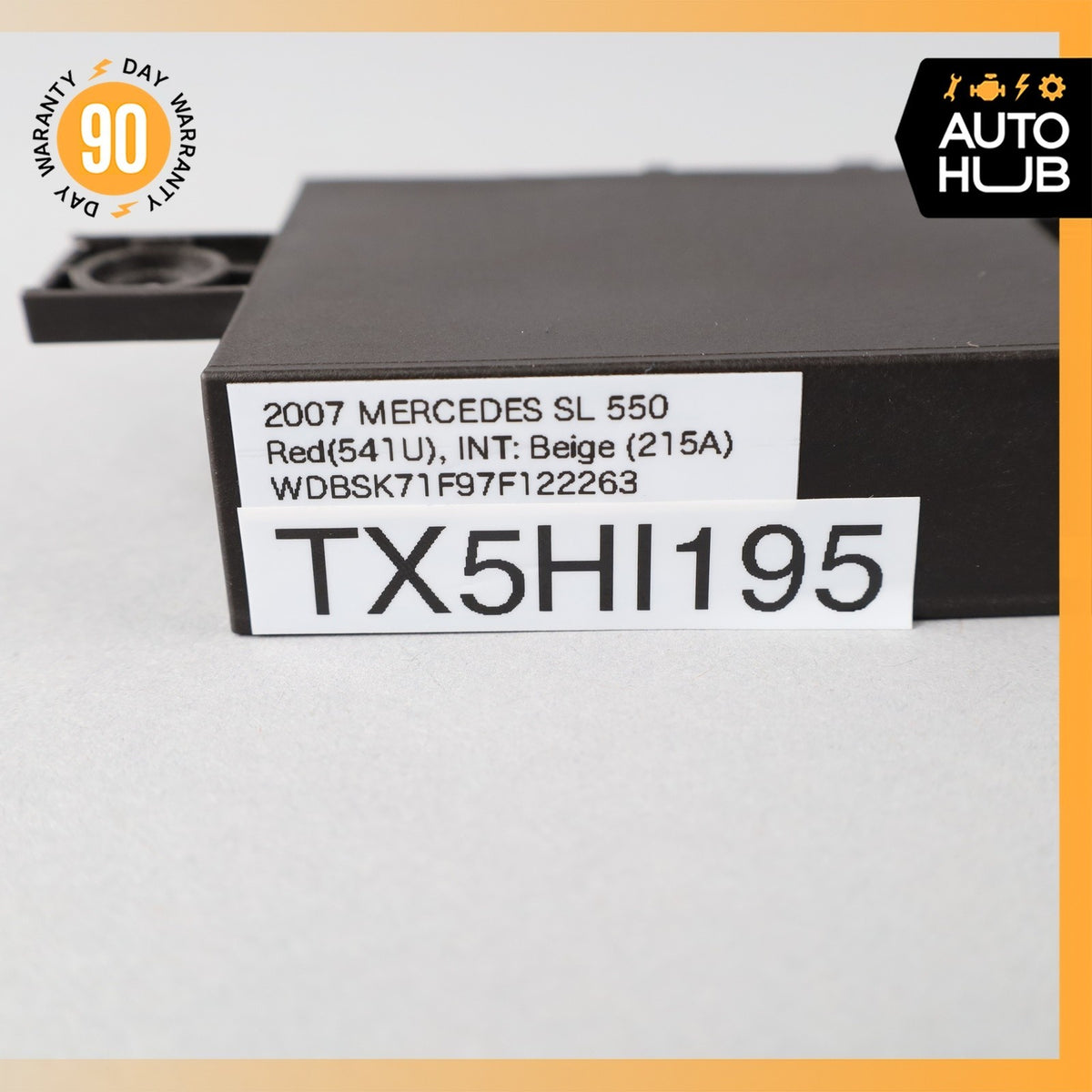 06-13 Mercedes R230 SL550 CL550 R350 TPMS Tire Pressure Control 1645400401 OEM - photo 9