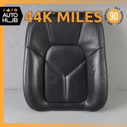 15-18 Porsche Macan 95B Front Left Side Seat Upper Cushion Leather Black OEM - photo 1