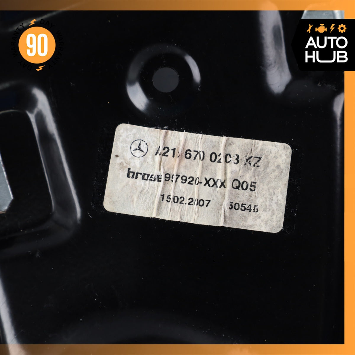 07-14 Mercedes W216 CL600 CL63 AMG Rear Right Side Window Regulator Motor OEM - photo 15