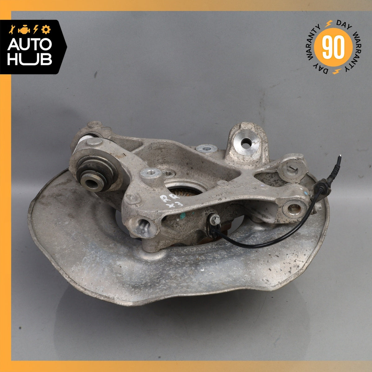 18-24 BMW G01 X3 Rear Right Passenger Spindle Knuckle Hub w/ Shield OEM - photo 17
