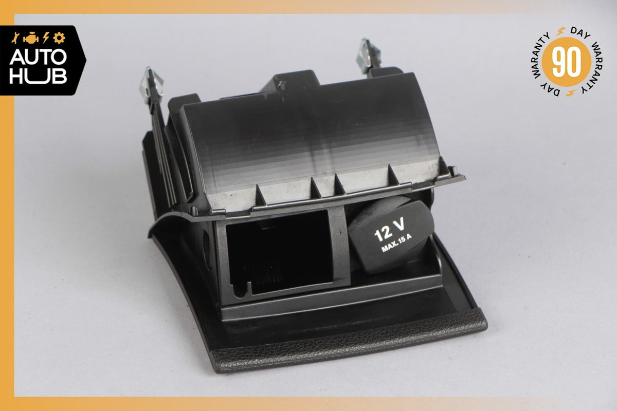 08-17 Mercedes W207 E550 E350 Center Console Ashtray Ash Tray Rear Black OEM - photo 2