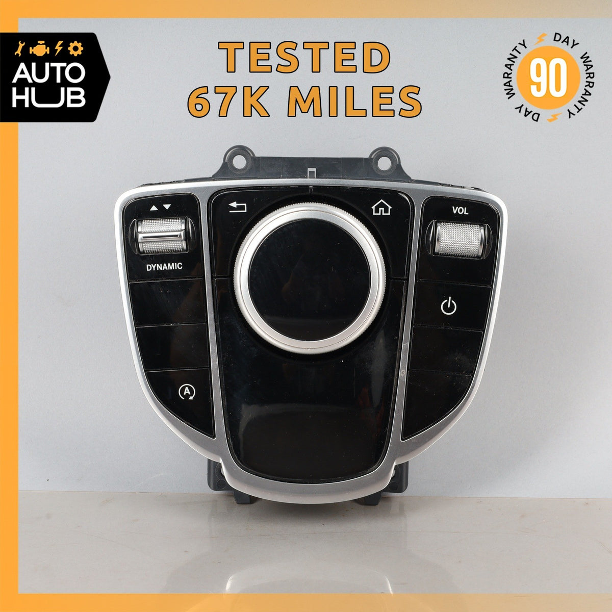 19-23 Mercedes W205 C300 C43 Center Console Multi Function Switch Control OEM - photo 1