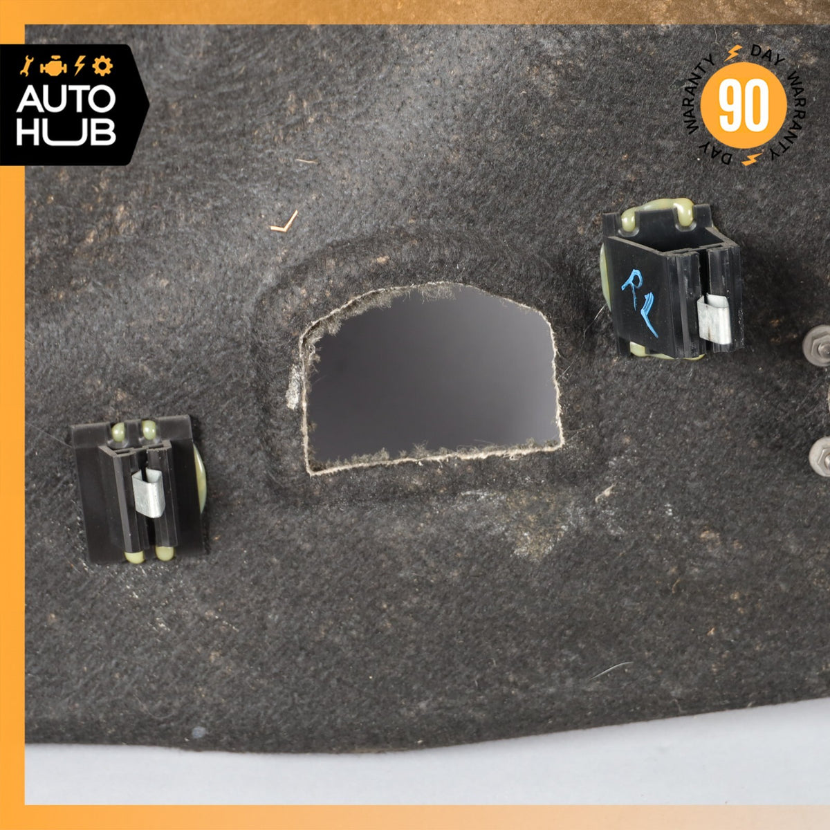07-11 Bentley Continental GTC Left Side Inside Trunk Panel Carpet Cover OEM - photo 14