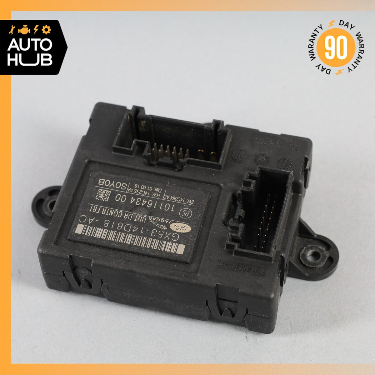 2017 Jaguar X152 F-Type R Front Left Side Door Control Module GX5314D618AC OEM - photo 2