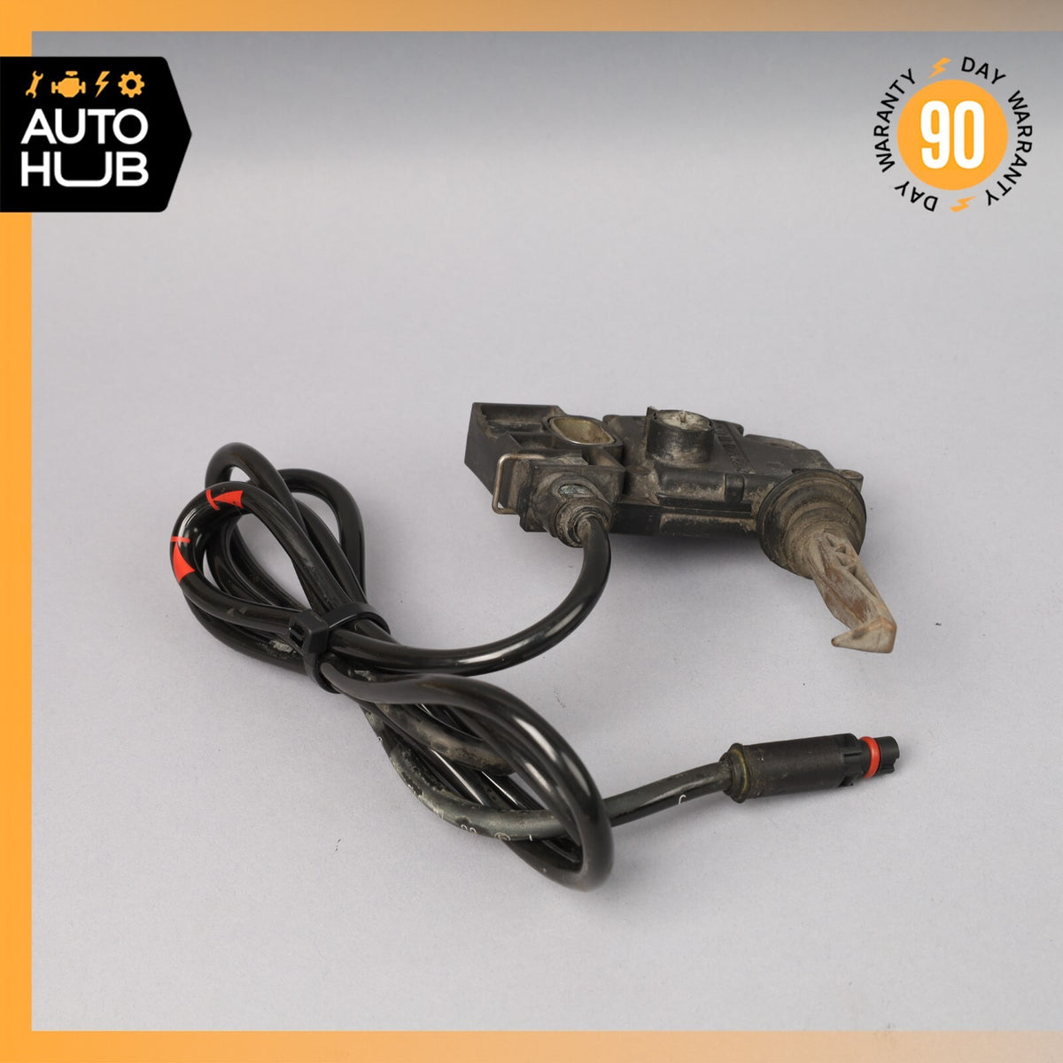 90-98 Mercedes R129 600SL 300SL Rear Left Side Roll Over Bar Sensor w/ Line OEM - photo 9