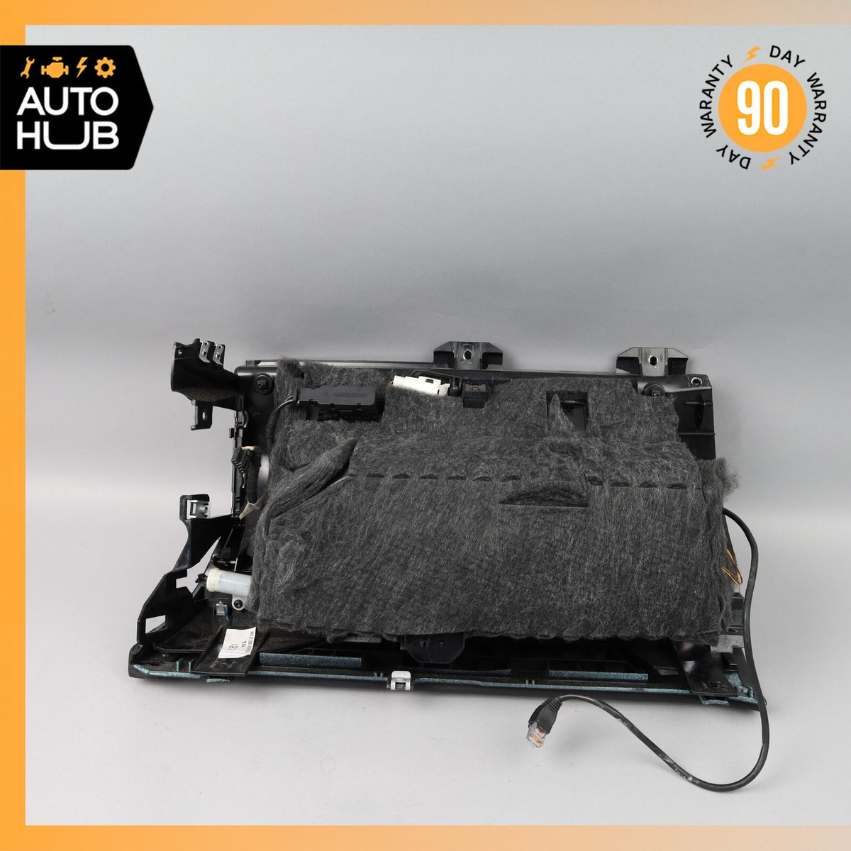 07-09 Mercedes W221 S550 S450 Dashboard Dash Glove Box Compartment Black OEM - photo 10