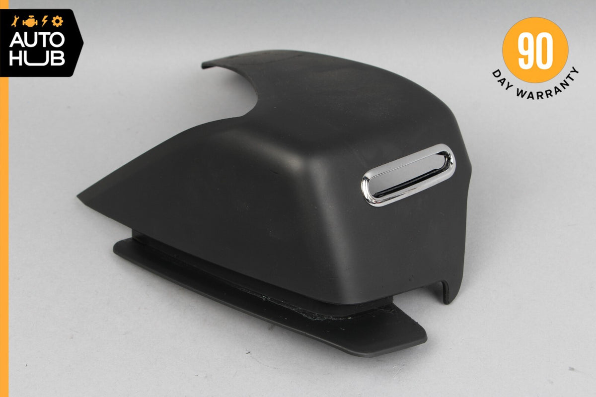 07-09 Mercedes W216 CL600 CL550 Rear Right Side Seat Belt Trim Cover Black OEM - photo 1