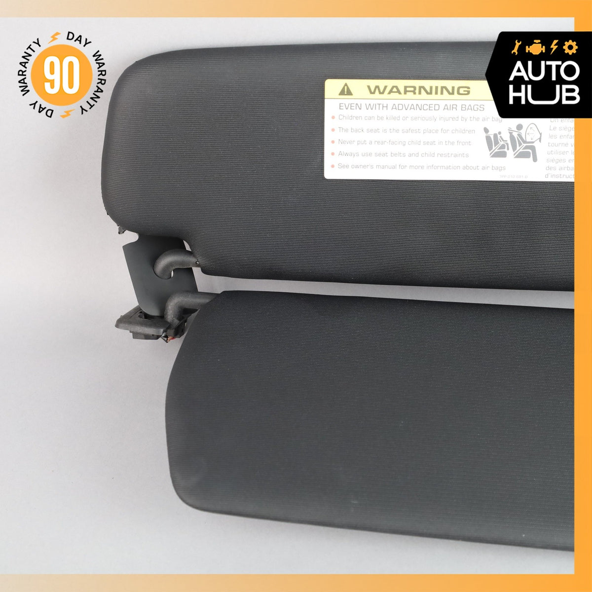 11-14 Porsche Cayenne 958 Sun Visor Sunvisor Front Left Driver Side OEM - photo 3