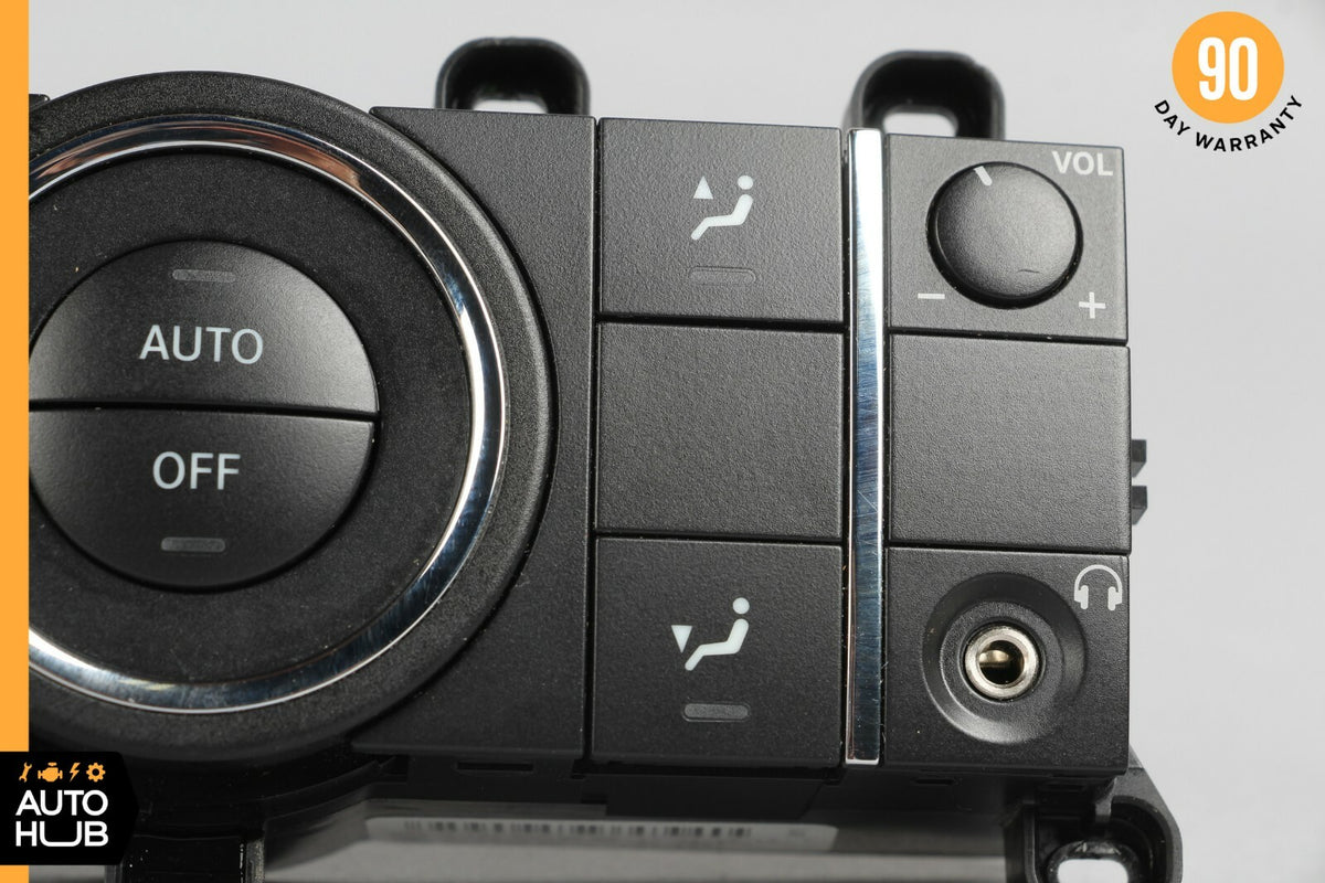 06-11 Mercedes X164 GL450 ML450 Rear A/C Heater Climate Control Switch Unit OEM - photo 5