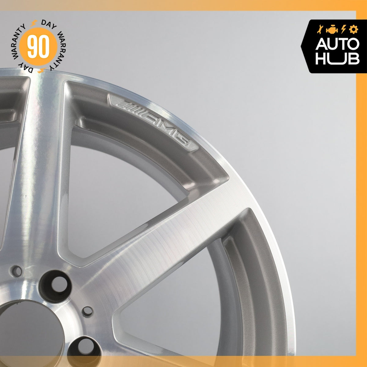 Mercedes W204 C250 C350 C300 C63 AMG Rear Wheel Rim 8.5 x 18 18" 2044019902 OEM - photo 4