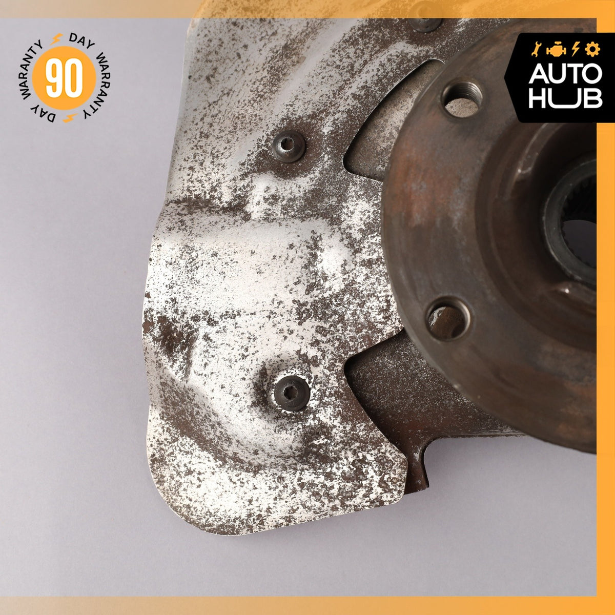 11-18 Porsche Cayenne 958 Front Right Knuckle Spindle 7P0615312B OEM - photo 3