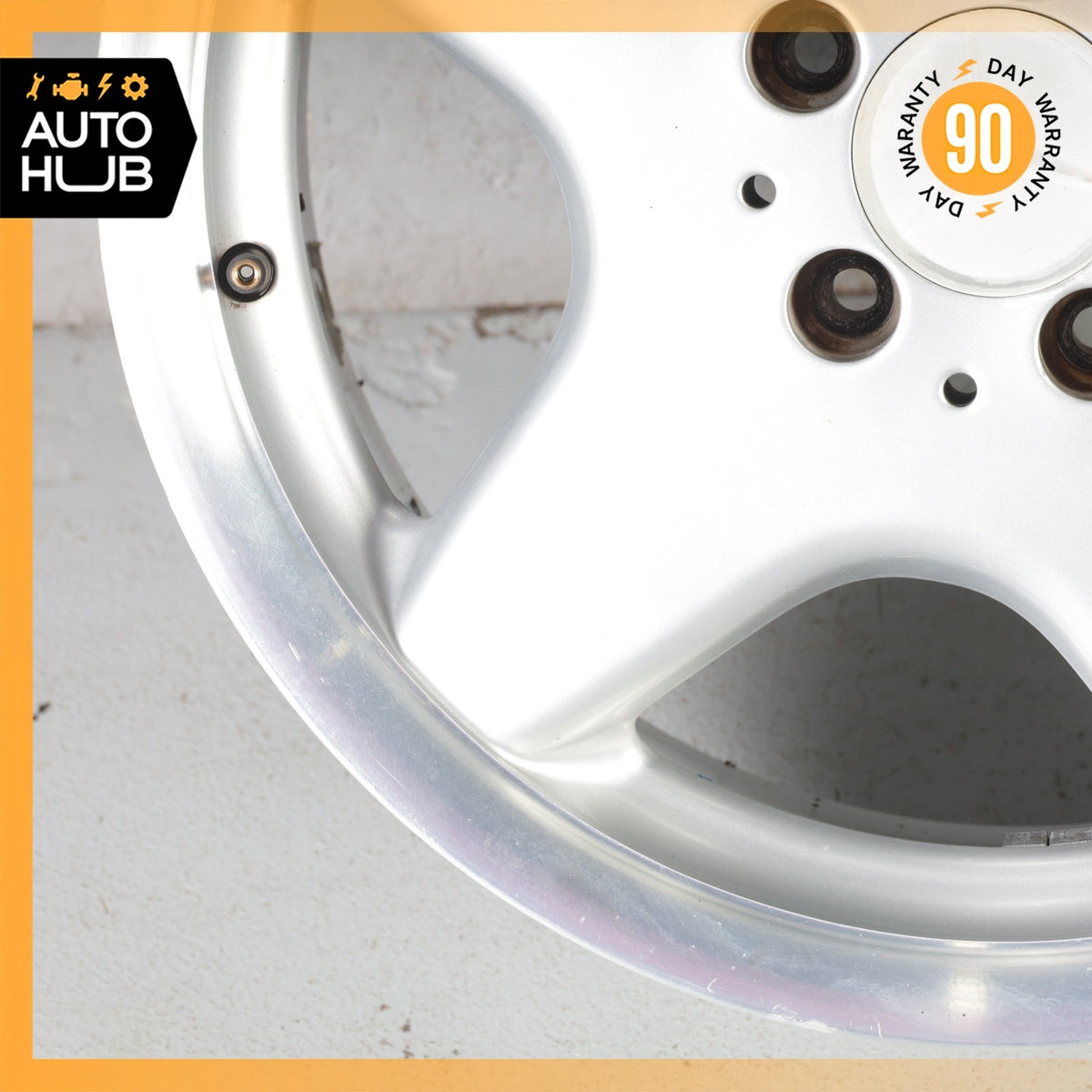 Mercedes R170 SLK320 SLK230 7.5 x 17 17" Front Wheel Rim HWA1704010102 OEM - photo 4